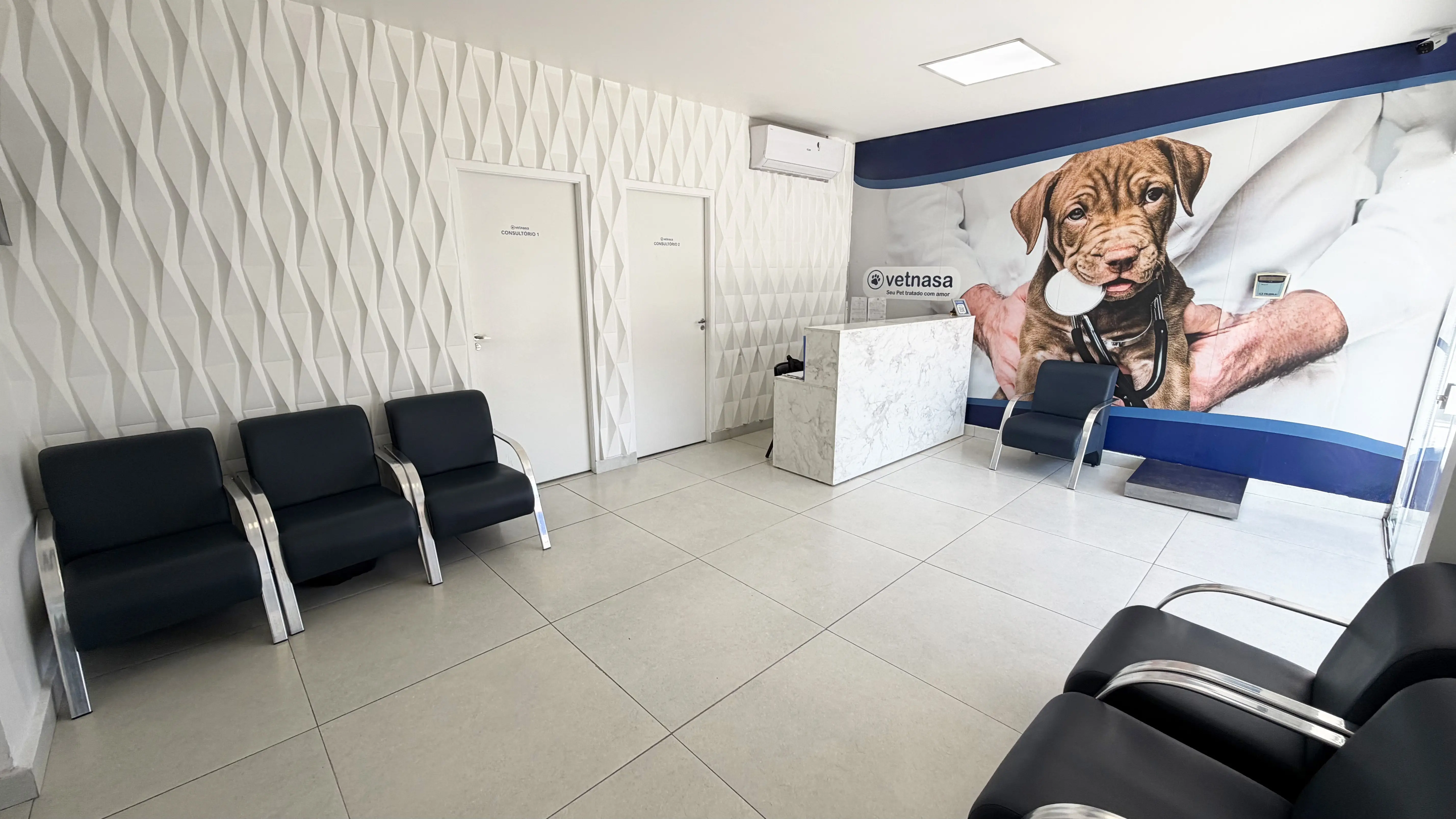 Instalações Hospital Veterinário Vetnasa Santo Amaro